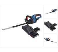 Bosch GHE 18V-60 Professional Taille-haies sans fil 18 V 60 cm Brushless + 2x batterie 2,0 Ah + chargeur