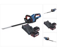 Bosch GHE 18V-60 Professional Taille-haies sans fil 18 V 60 cm Brushless + 2x batterie 4,0 Ah + chargeur