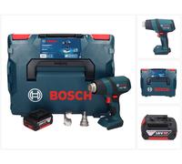 Bosch GHG 18V-50 Professional Pistolet à air chaud sans fil 18 V 300° C / 500° C + 1x batterie 5,0 Ah + L-Boxx - sans chargeur