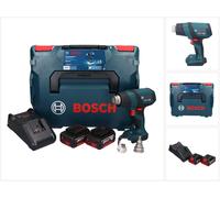 Bosch GHG 18V-50 Professional Pistolet à air chaud sans fil 18 V 300° C / 500° C + 2x batterie 5,0 Ah + chargeur + L-Boxx