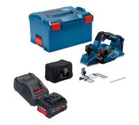 Bosch GHO 18V-26 Professional Rabot sans fil 18 V 2,6 mm Brushless + 1x batterie ProCORE 5,5 Ah + chargeur + L-Boxx