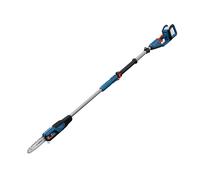 Bosch Professional GKE 18V-25 TP Tronçonneuse télescopique 18 V (lame de 23 cm, moteur sans balais avec technologie BITURBO, avec clé combinée, bandoulière, couvercle de chaîne)