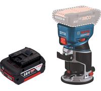 Bosch GKF 18V-8 Professional Affleureuse sans fil 18 V 8,0 mm Brushless + 1x batterie 5,0 Ah - sans chargeur