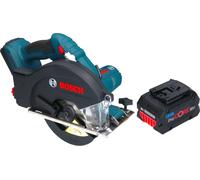Bosch GKM 18V-50 Professional Scie circulaire portative sans fil pour le métal 18 V 136 mm Brushless + 1x batterie ProCORE 5,5 Ah - sans chargeur