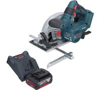 Bosch GKS 18V-57-2 Professional Scie circulaire portative sans fil 18 V 165 mm Brushless + 1x batterie 4,0 Ah + chargeur
