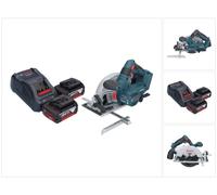 Bosch GKS 18V-57-2 Professional Scie circulaire portative sans fil 18 V 165 mm Brushless + 2x batterie 5,0 Ah + chargeur