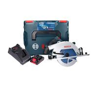 Bosch GKS 18V-68 GC Professional Scie circulaire portative sans fil 18 V 190 mm Biturbo Brushless + 1x batterie ProCORE 4,0 Ah + chargeur + L-BOXX