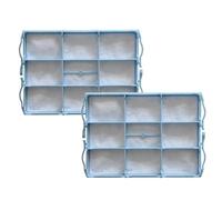 Bosch GL30 Series Lot de 2 filtres de moteur pour aspirateur compatibles avec les modèles BSGL3xxx/BSGL5xxx/VSZ5xxx/VSM5xxx, filtre à poussière de rechange pour purification de l'air intérieur