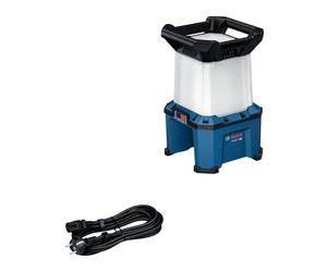Bosch GLA 18VH-7500 Lampe De Chantier Sans Fil 18 V Avec Câble D'alimentation Secteur - 7500 Lumens