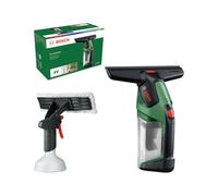 Bosch GLASSVAC Nettoyeur de vitres (batterie compacte BA 4 V 2,0 Ah, bouteille pulvérisateur avec chiffons en tissu, boîte en carton)