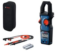 Pince ampèremétrique BOSCH PROFESSIONAL - GMC 600-15 - 2 piles + MS 90 Professional + poche