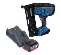 Bosch GNH 18V-64-2 M Professional Cloueur à bois sans fil 18 V 1,6 x 32 - 64 mm + 1x batterie 4,0 Ah + chargeur