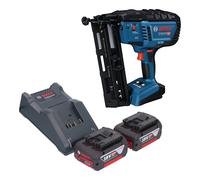 Bosch GNH 18V-64-2 M Professional Cloueur à bois sans fil 18 V 1,6 x 32 - 64 mm + 2x batterie 4,0 Ah + chargeur