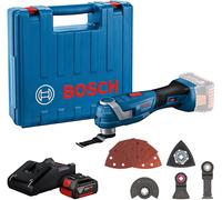 BOSCH GOP 185-LI Cutter multifonction sans fil (1x GBA18V4,0Ah 18V-20)coffret 06018G2021