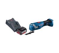 Bosch GOP 18V-34 Professional Cutter multifonctions sans fil 18 V Starlock Plus + 1x batterie 4,0 Ah + chargeur
