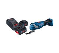 Bosch GOP 18V-34 Professional Multi-Cutter 18 V Starlock Plus + 2 batteries ProCORE 5,5 Ah + chargeur