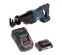 Bosch GSA 18 V-Li Scie sabre sans fil 18V + 1x Batterie 2,0Ah + Chargeur