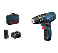 Bosch GSB 12V-15 Professional Marteau Perforateur/Tournevis Noir