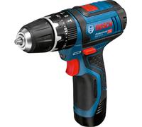 Bosch GSB 12V-15 Professional Marteau Perforateur/Tournevis Noir