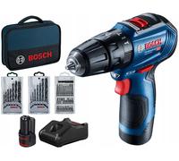 BOSCH GSB 12V-30 PROFESSIONAL Visseuse combinée sans fil, 12V 2x2,0Ah 06019G9101