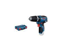 Bosch GSB 12V-35 Professional : Tournevis électrique 12V Li-Ion, 1750 tr/min, mandrin 10mm, couple max 35Nm, 2 vitesses, moteur Brushless