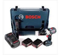 Bosch GSB 18 V-85 C Professional 18V Perceuses-visseuses à percussion sans fil Brushless 85 Nm avec boîtier L-Boxx + 2x Batteries GBA 5,0 Ah + Chargeur ( 06019G0300 )