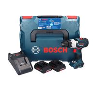 Bosch GSB 18V-150 C Professional Perceuse-visseuse à percussion sans fil 18 V 150 Nm Biturbo Brushless + 2x batterie ProCORE 4,0 Ah + chargeur + L-Boxx