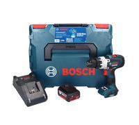 Bosch GSB 18V-150 C Professional Perceuse-visseuse à percussion sans fil 18 V 150 Nm Biturbo Brushless + 1x batterie 5,0 Ah + chargeur + L-Boxx
