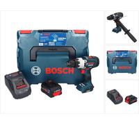 Bosch GSB 18V-150 C Professional Perceuse-visseuse à percussion sans fil 18 V 150 Nm Biturbo Brushless + 1x batterie ProCORE 8,0 Ah + chargeur + L-Boxx