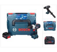 Bosch GSB 18V-150 C Professional Perceuse-visseuse à percussion sans fil 18 V 150 Nm Biturbo Brushless + 1x batterie ProCORE 8,0 Ah + L-Boxx - sans chargeur