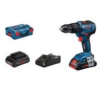 Bosch GSB 18V-55 PROFESSIONAL 1800 tr/min Sans clé 1,1 kg Noir, Bleu, Rouge, Perceuse à percussion