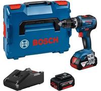 Bosch GSB 18V-55 Professional Perceuse-visseuse à percussion sans fil 18 V 55 Nm Brushless ( 0615990L7C ) + 2x batterie 4,0 Ah + chargeur + coffret