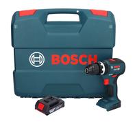 Bosch GSB 18V-55 Professional Perceuse-visseuse à percussion sans fil 18 V 55 Nm Brushless + 1x batterie 2,0 Ah + coffret - sans chargeur