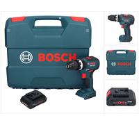 Bosch GSB 18V-55 Professional Perceuse-visseuse à percussion sans fil 18 V 55 Nm Brushless + 1x batterie ProCORE 4,0 Ah + Coffret - sans chargeur