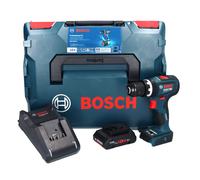 Bosch GSB 18V-90 C Perceuse-visseuse à percussion sans fil Professional 18 V 64 Nm brushless + 1x Batterie ProCORE 4,0 Ah + Chargeur + L-Boxx