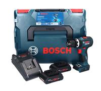 Bosch GSB 18V-90 C Perceuse-visseuse à percussion sans fil Professional 18 V 64 Nm brushless + 2x Batteries ProCORE 4,0 Ah + Chargeur + L-Boxx