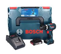 Bosch GSB 18V-90 C Professional Perceuse-visseuse à percussion sans fil 18 V 64 Nm Brushless + 1x batterie 2,0 Ah + chargeur + L-Boxx