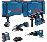 Combopack 5 outils professionnels 18V (3x5Ah) dans XL-BOXX- BOSCH 0615A5007S