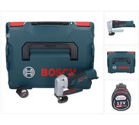 Bosch GSC 12V-13 Professional Cisaille à tôle sans fil 12 V + 1x batterie 2,0 Ah + L-Boxx - sans chargeur
