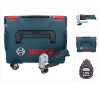 Bosch GSC 12V-13 Professional Cisaille à tôle sans-fil 12V + 1x Batterie 3,0Ah + Coffret - sans chargeur
