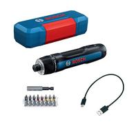 Bosch GSD4V-35 4V Max USB-C Tournevis rechargeable - Conception compacte, double activation, verrou universel pour embouts, 8 réglages de couple, lampe de travail LED