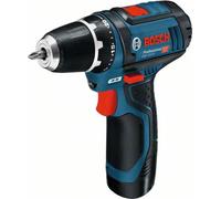 Bosch GSR 10,8-2-LI Professional, Lithium-Ion (Li-Ion), 10.8 V, 2.0 Ah, 169 mm, 178 mm, 950 g