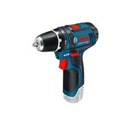 Bosch GSR 12V-15 Professional Perceuse-Visseuse 12V 1300 tr/min Mandrin 10mm Couple 30Nm Ø Bois 19mm & Acier 10mm 600g Référence 0-615-990-G6L