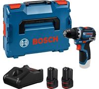 BOSCH GSR 12V-32 PROFESSIONAL Perceuse-visseuse sans fil, 2× 3,0 Ah, L-BOXX 06019N7007