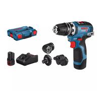 Bosch GSR 12V-35 FC 12V LI-ion Battery Vis Drill Set (2x3,0h) Dans L-Boxx