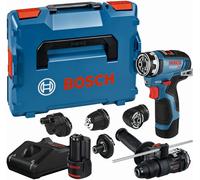 Bosch Bleu GSR 12V-35 FC Perceuse sans fil 12V 3.0Ah Li-Ion en L-Boxx 06019H3008