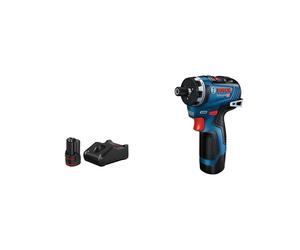 Bosch GSR 12V-35 HX Professional : Tournevis électrique 12V Li-Ion 1750 tr/min, moteur Brushless, couple 35Nm, perçage acier 10mm, bois 32mm, 2 batteries 3Ah