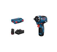Bosch GSR 12V-35 Tournevis Électrique 12V Li-Ion 1750 tr/min Mandrin Sans Clé Couple 35Nm Ø10/32mm (Acier/Bois) 2x3Ah avec Coffret