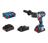 Bosch GSR 18V-110 C 2100 tr/min Sans clé 1,8 kg Noir, Bleu, Perceuse/visseuse