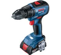Bosch GSR 18V-50 1800 tr/min Noir, Bleu